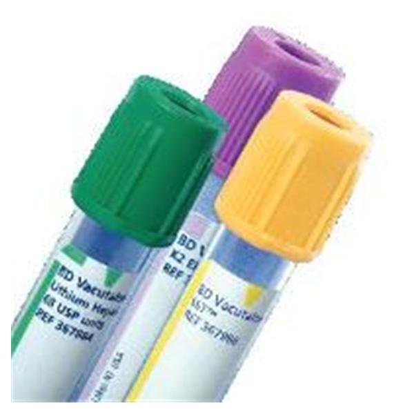 Tube Ven BC Vacutainer Plus PST 3.5mL 13x100 Plmr Gl/Lthm Hep LtGrn 100/Bx, 10 BX/CA